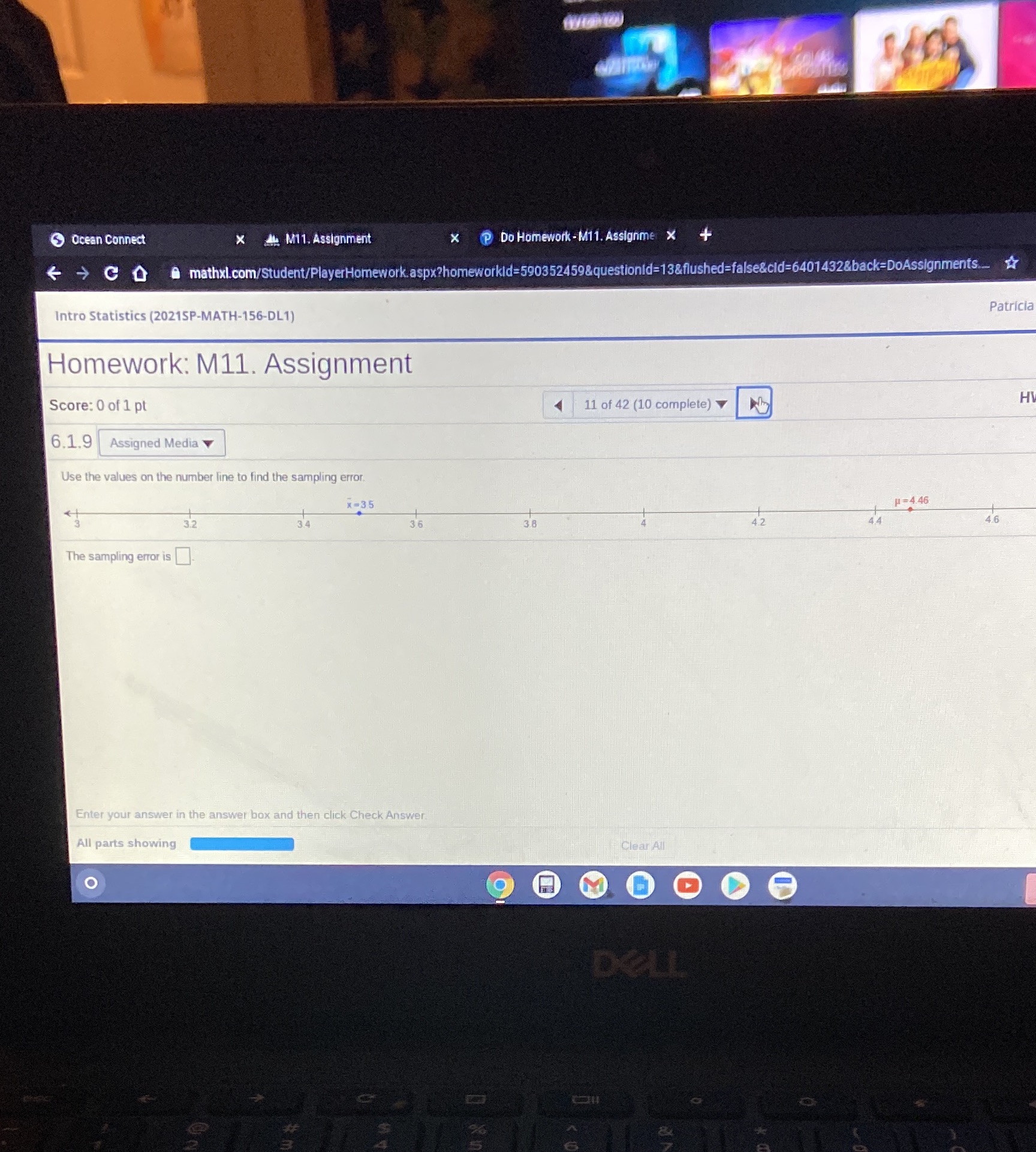  Ocean Connect AL M11. Assignment x @ Do Homework - M11.
