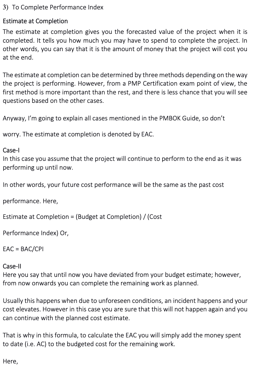 project management team assess and measure the project performance and progress.\" Simply