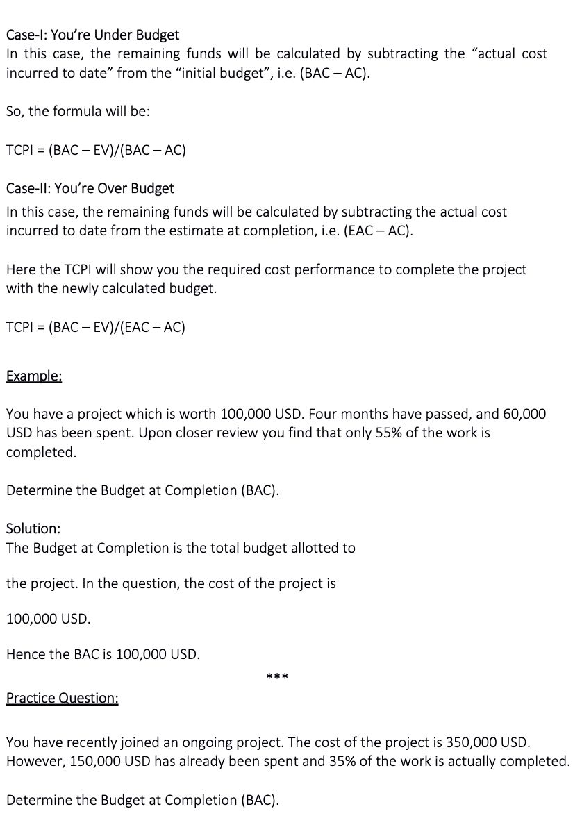Once you get the performance data you can take corrective or preventive