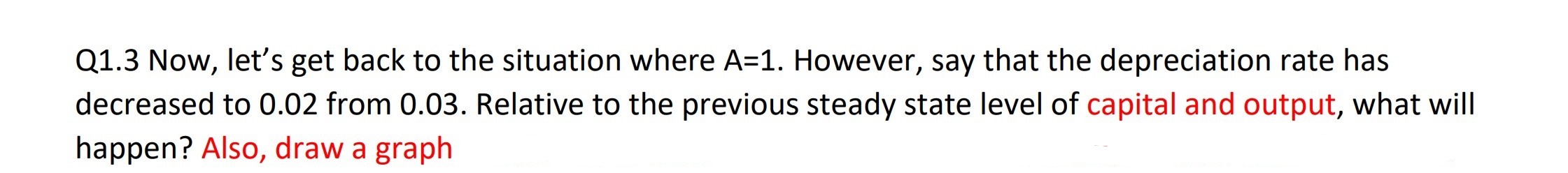 Country A has a production function as following. Y = AW? Where