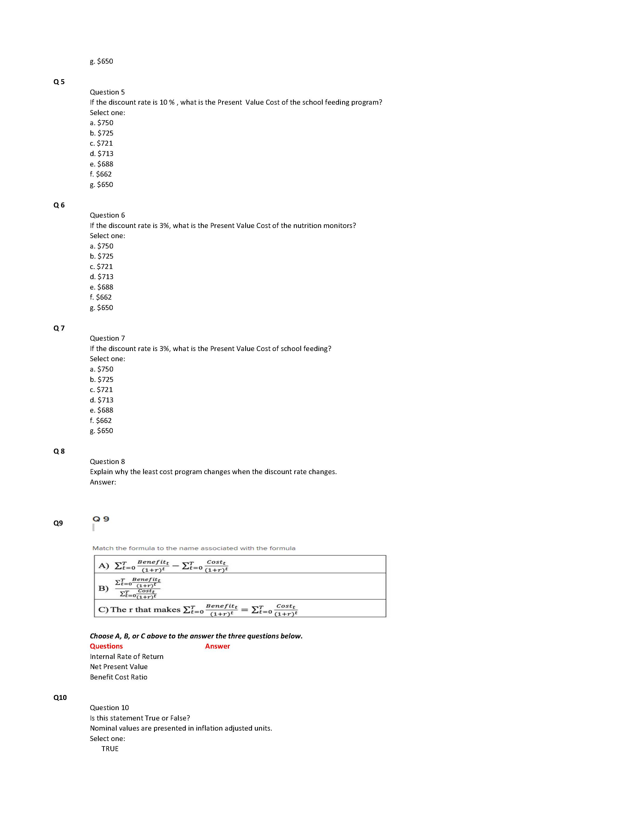 Q3 Q4 Information for answering questions 1-3 below. Questions for 1-3 Ethiopia