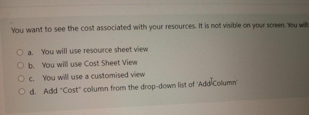 Marked out of O a. Data Acquisition 1.00 O b. Data Analysis