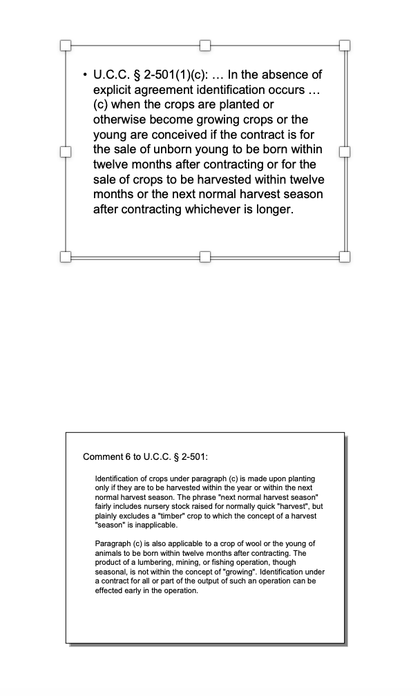 I need help figuring out if this situation would fall under the