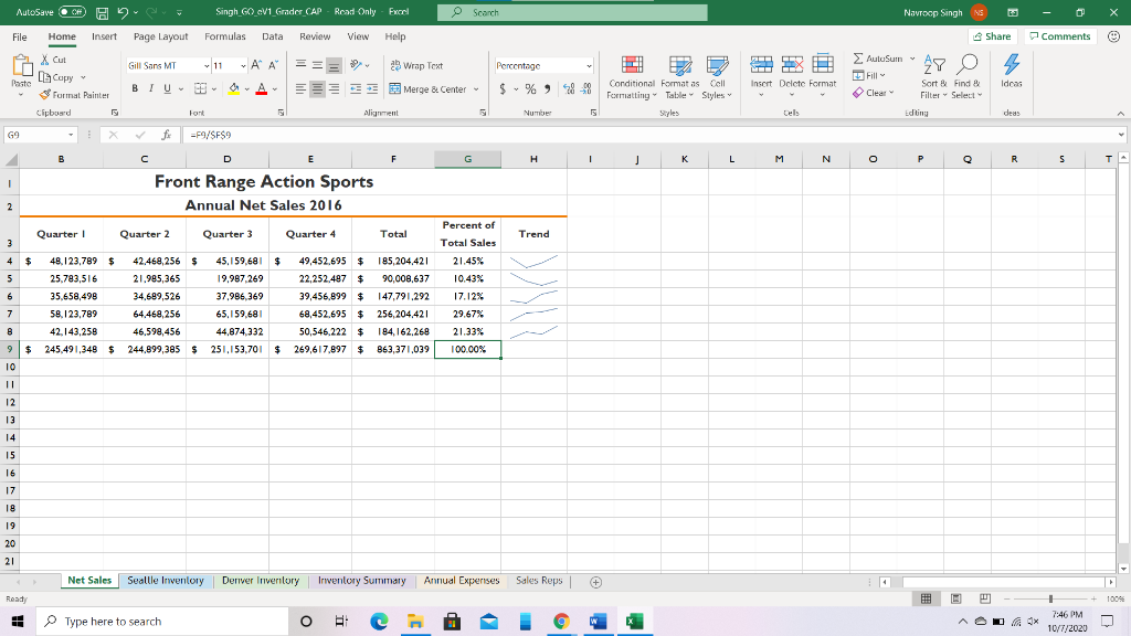my excel skills are very poor, please help Step Instructions 1 Start