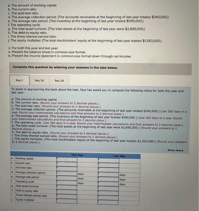 in common-size format. (Round your answers to 1 decimal place.) a. Ire