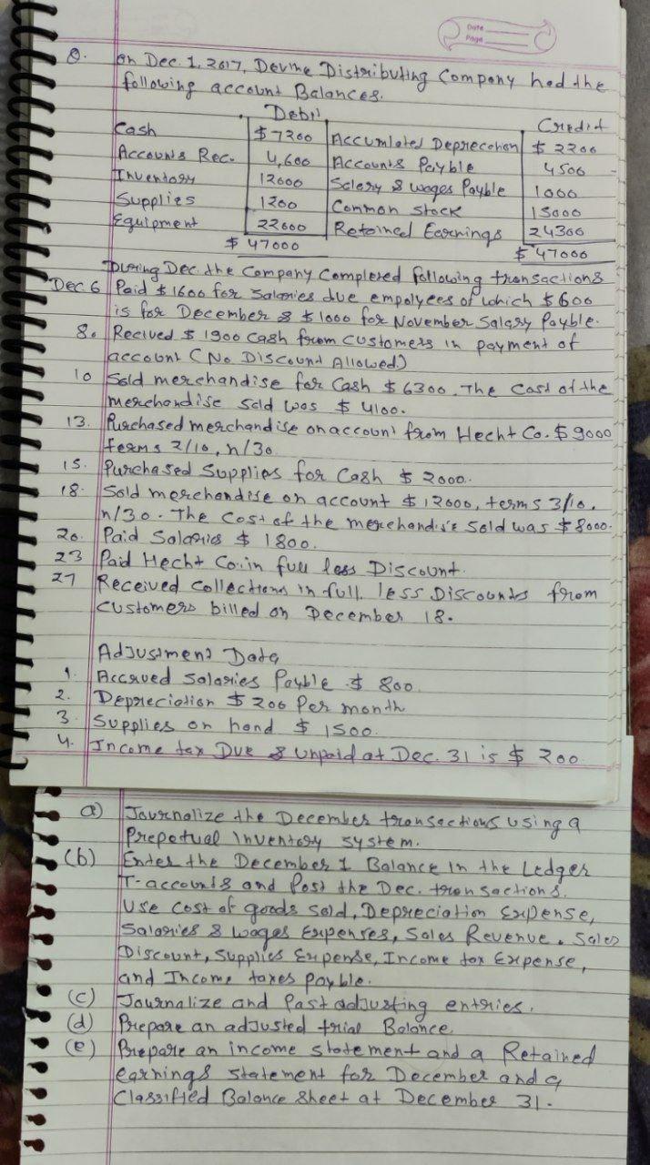 I need the answer as soon as possible Date 12000 on Dec.