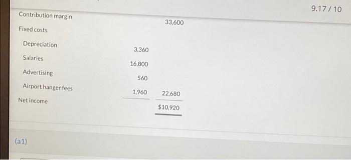 airline, has asked for your assistance in some basic analysis of its