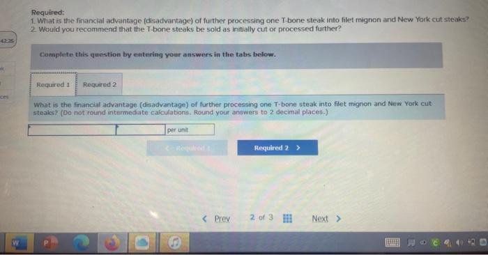 W. Hardy) Lone Star Meat Packers is a major processor of beef