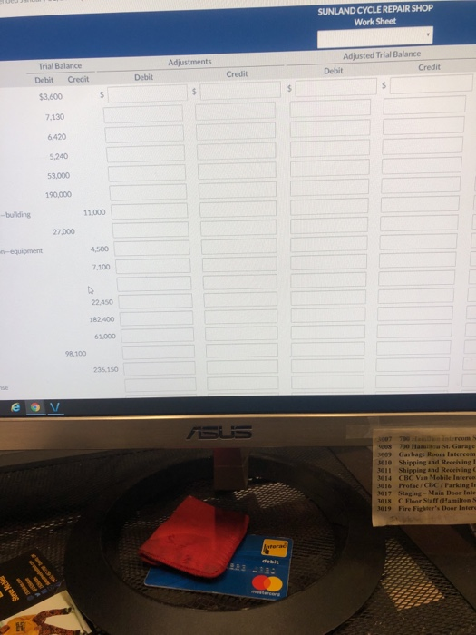 Adjusted Trial Balance December 31, 2021 Support Account No. 101 112 126