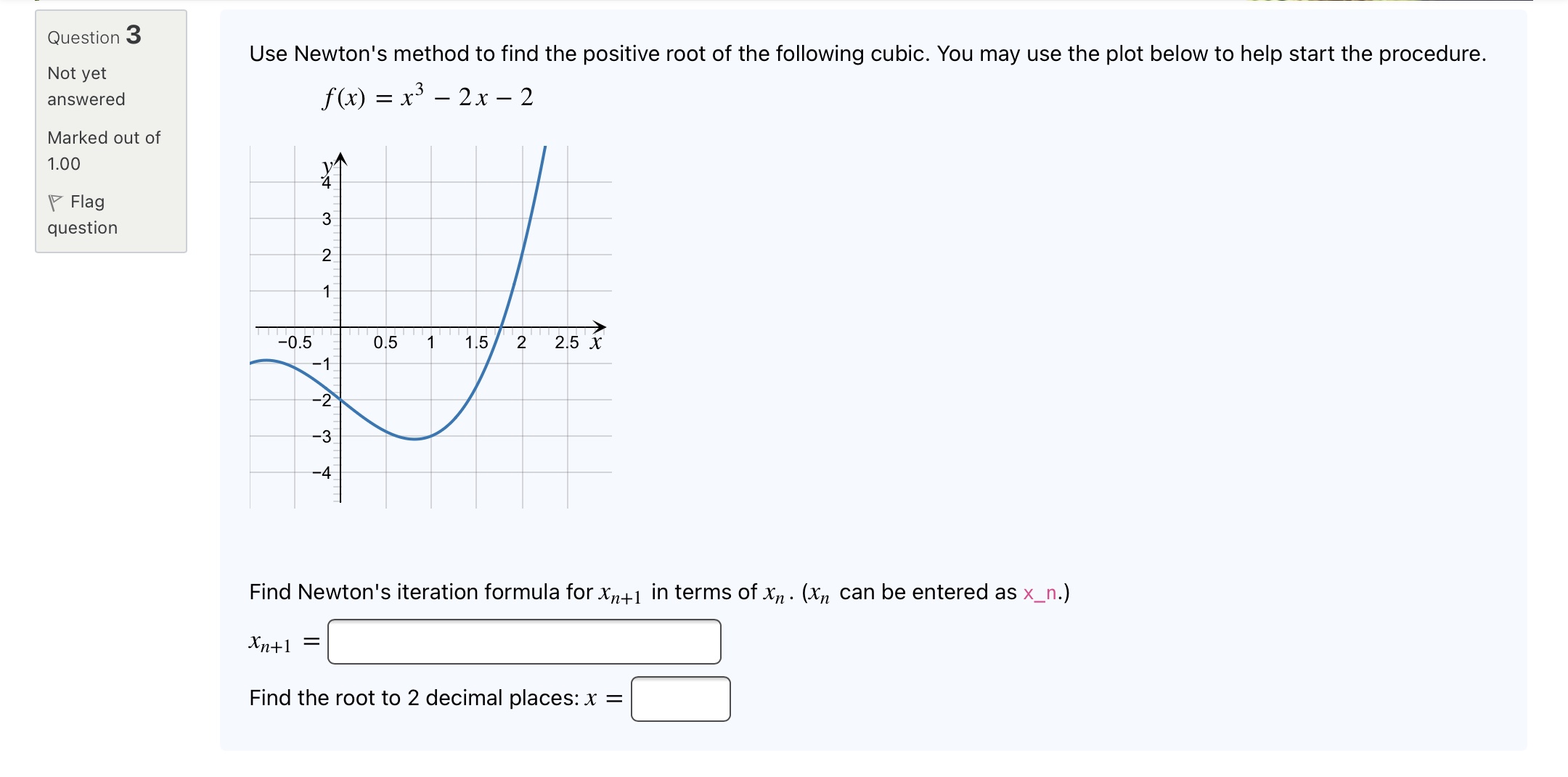 i would like them all solved correctly. Question 3 Not yet answered