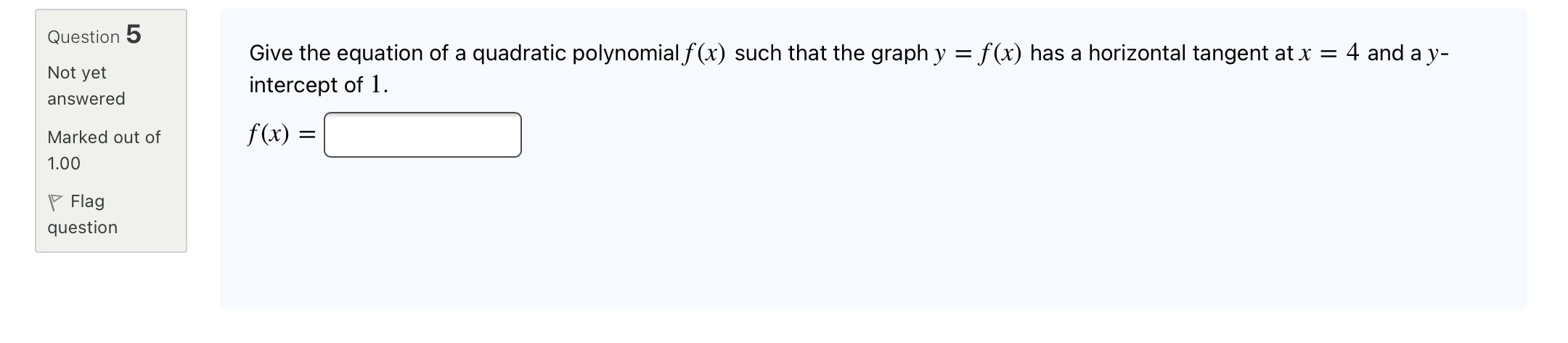 the positive root of the following cubic. You may use the plot