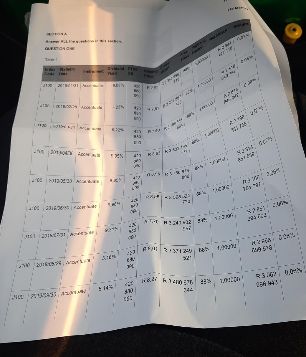 Old MathJax webview (15 Marko Weight SECTION A Answer ALL the questions