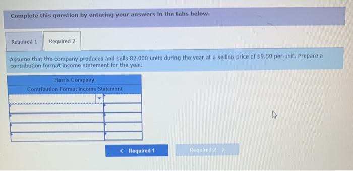 the company's total costs and costs per unit over the relevant range