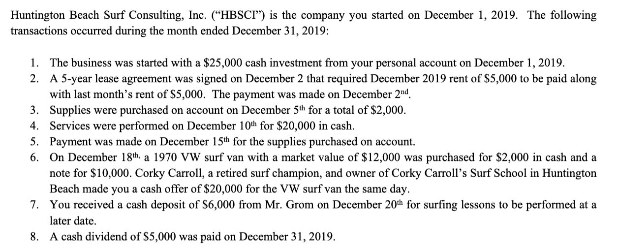  Please prepare the three basic financial statements in proper format using