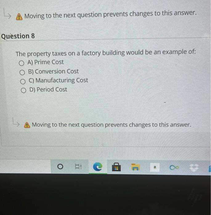  A Moving to the next question prevents changes to this answer.