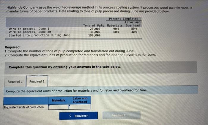 system. It processes wood pulp for various manufacturers of paper products. Data