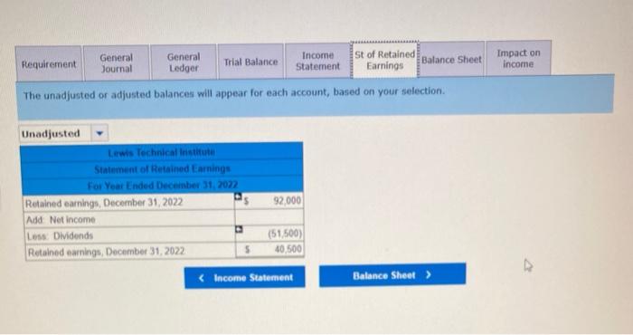 class. At December 31, $4,000 of the tuition has been earned by