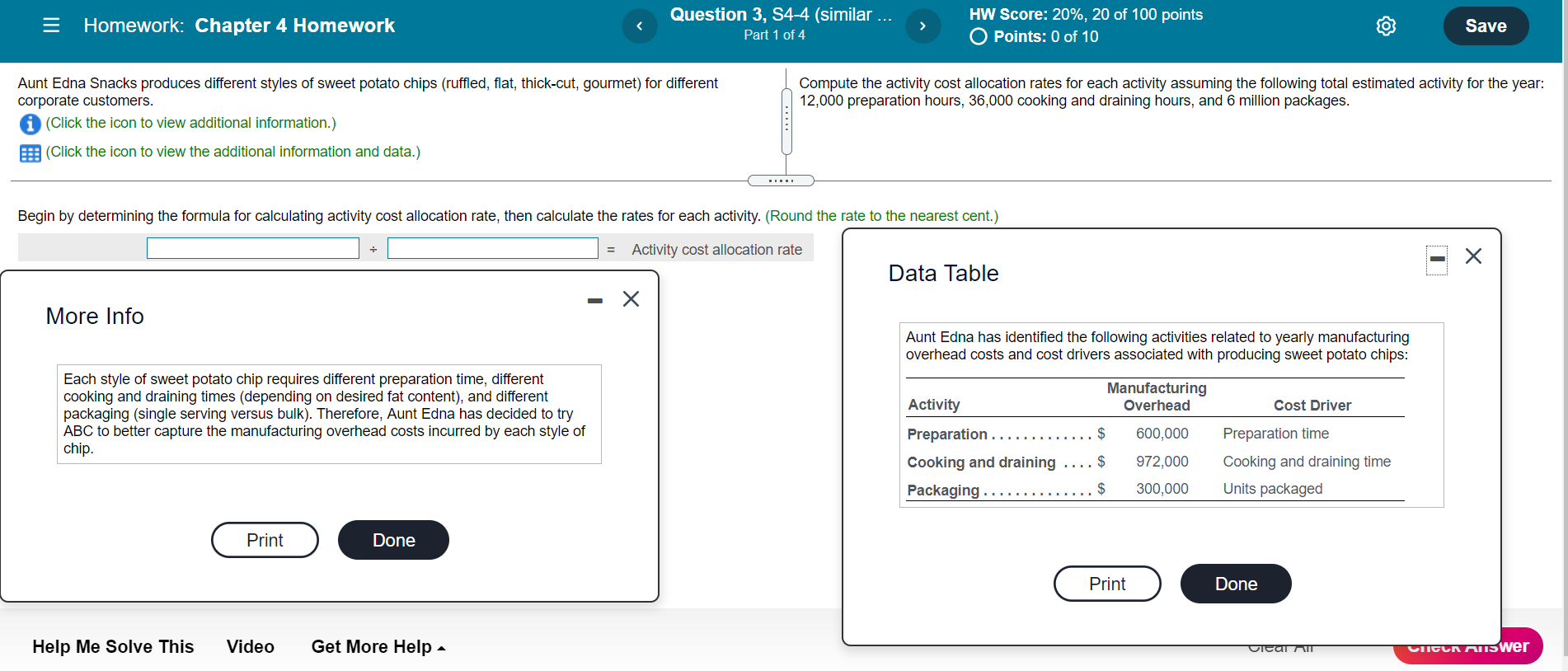 = Homework: Chapter 4 Homework Question 3, S4-4 (similar ... Part