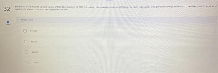 Which of the following would not be recorded as land improvements? 31