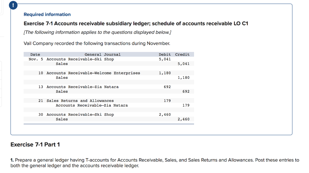  Please show work possible. Thank you very much. Required information Exercise