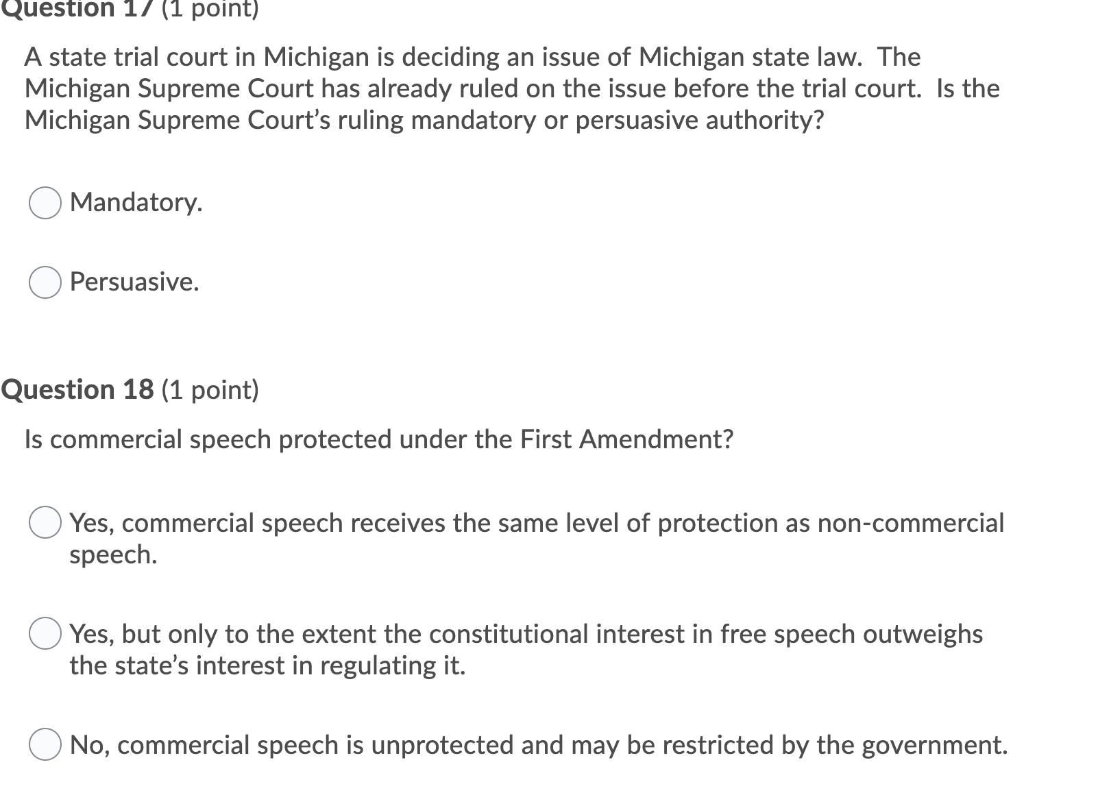 oath. Witness testimony. Taken on the record. Taken in court. Question 5