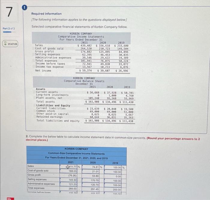 its wrong help me fix it 0 7 Part 2013 Required information