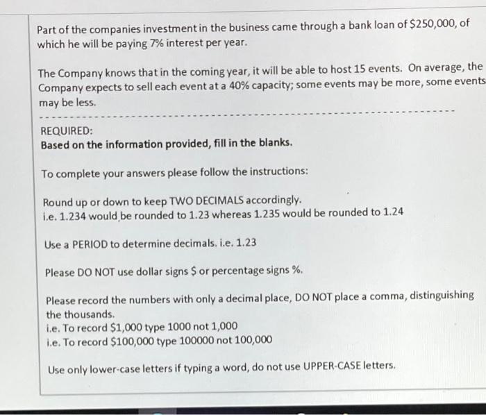 Save answer . A net income of must be earned to achieve