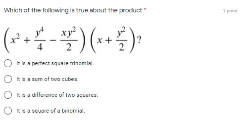 4y) (3x2 - xy - 42 ) (x - 1)2 (3x2 +