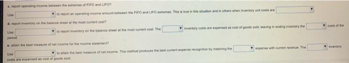 Income Statement for Microchip Month Ended January 31, 2021 LIFO Average FIFO