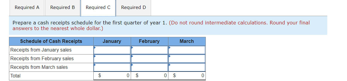 total $390,000 and to increase 15 percent per month in February and