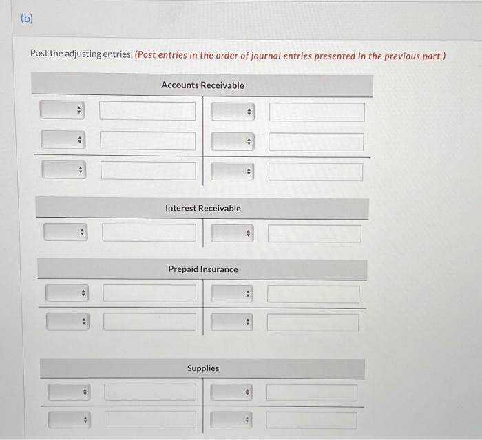 Debit Credit Cash $8.900 Accounts receivable 5,850 5,150 7.560 Supplies Prepaid insurance