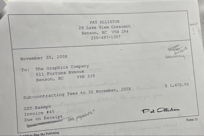 if it is a "Due on Receipt", is it recorded in Purchase