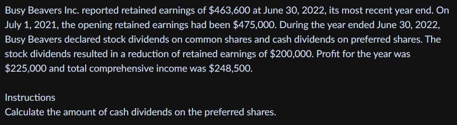 reporting under IFRS, are listed below: 1. Furniture was sold for cash.