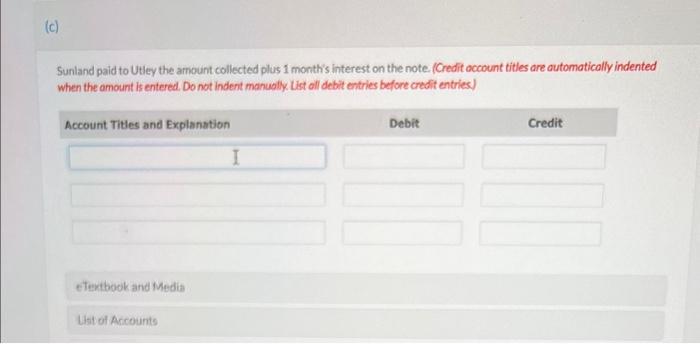 help with step by step help me question 3 Sunland paid to