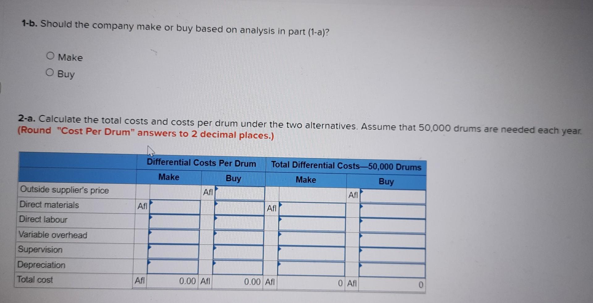 drums and accept that outside supplier's offer," said Wim Niewindt, managing director