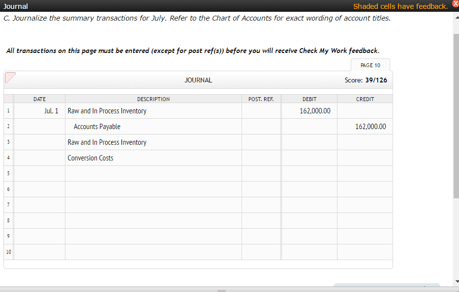 process time. During July, 1,350 DVR players are manufactured in the cell.