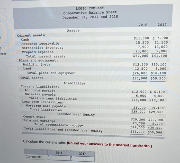 For Years Ended December 31, 2017 and 2018 2018 2017 $24,000 $18,750