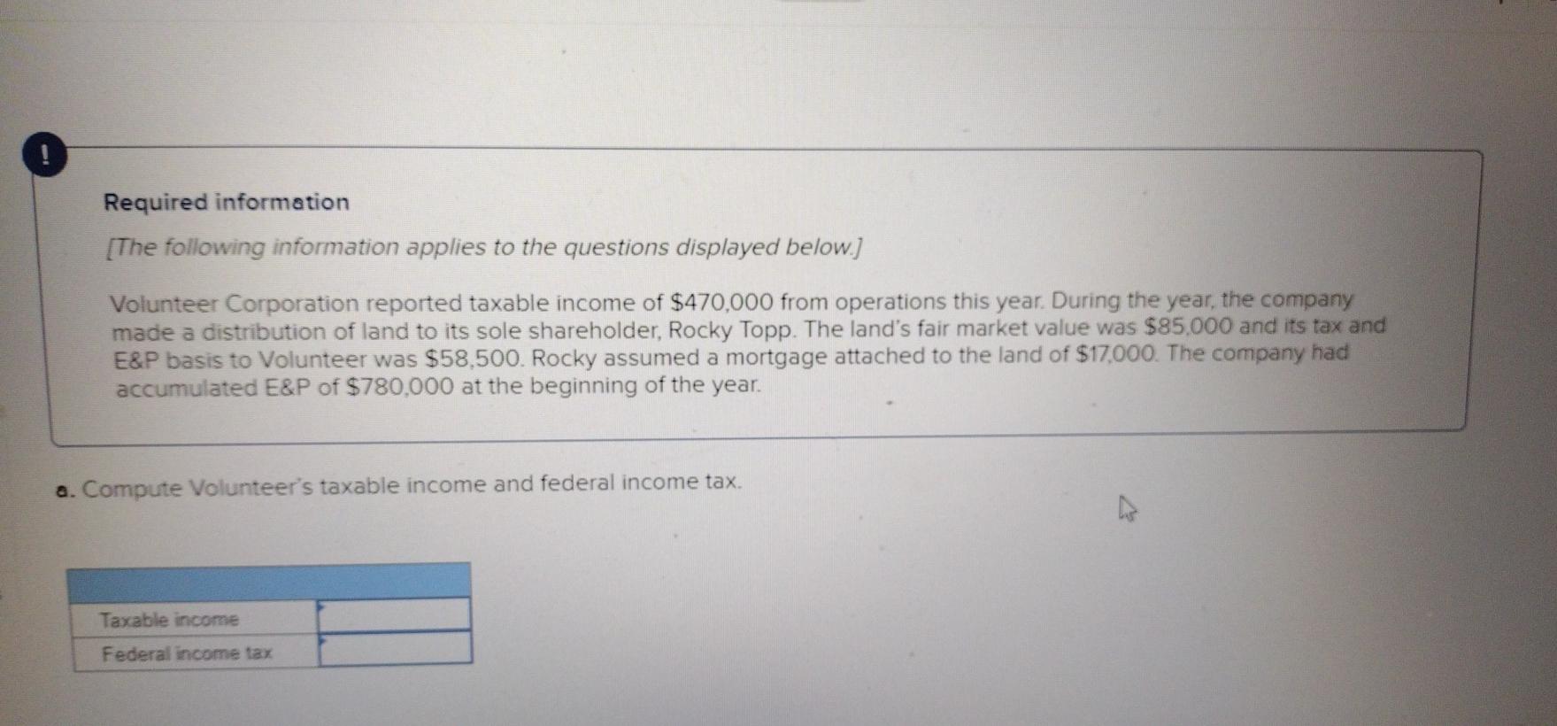 4 part question ! all answers pertain to the same problem.