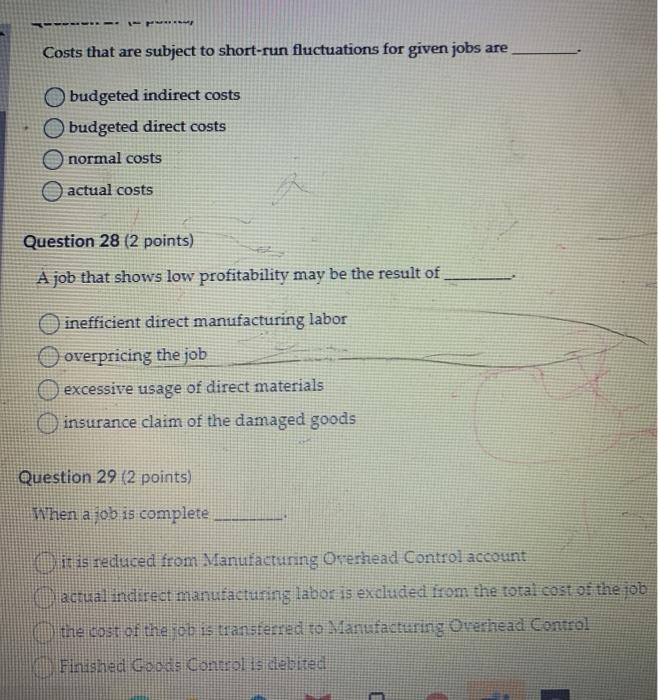 total costs in a given accounting period by units started in that