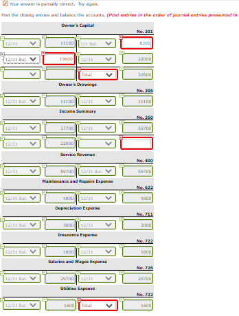 of the worksheet for Sheridan Company are shown as follows: Sheridan Company