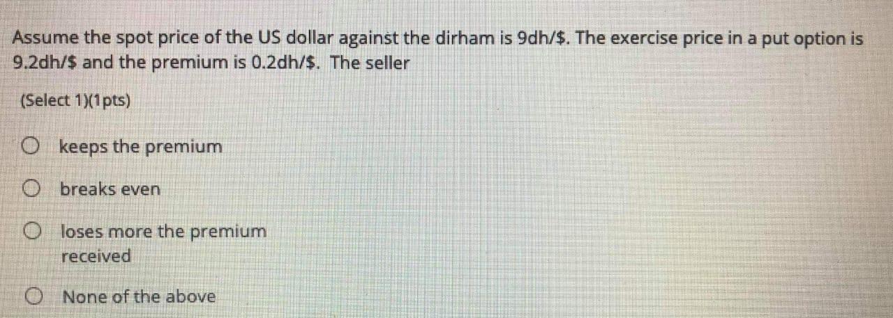  What is the answer to this question please ? Assume the