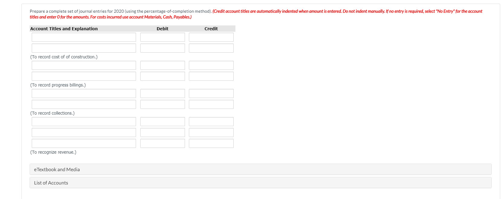 percentage-of-completion method of accounting. In 2020, Buffalo began work under contract #E2-D2,