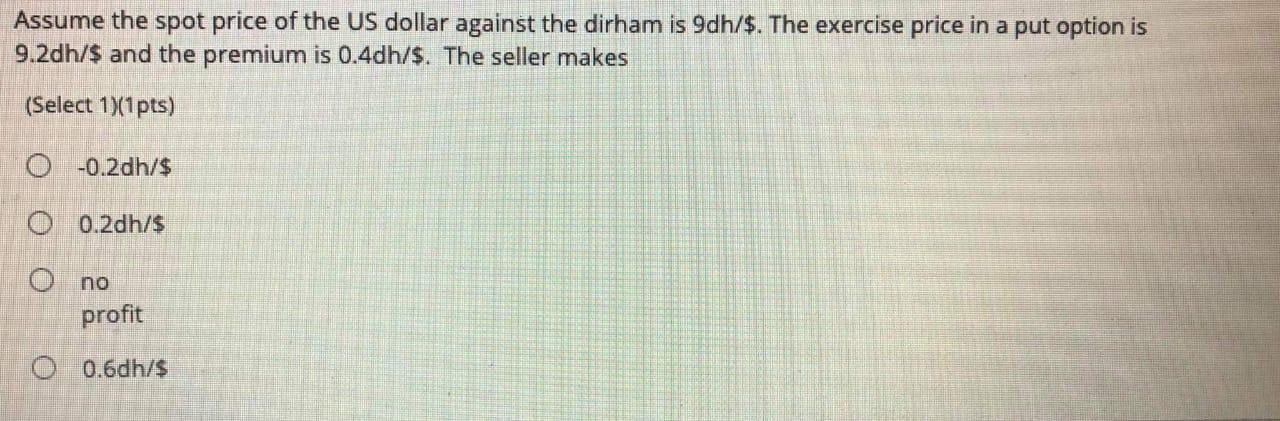 What is the answer to this question please ? Assume the