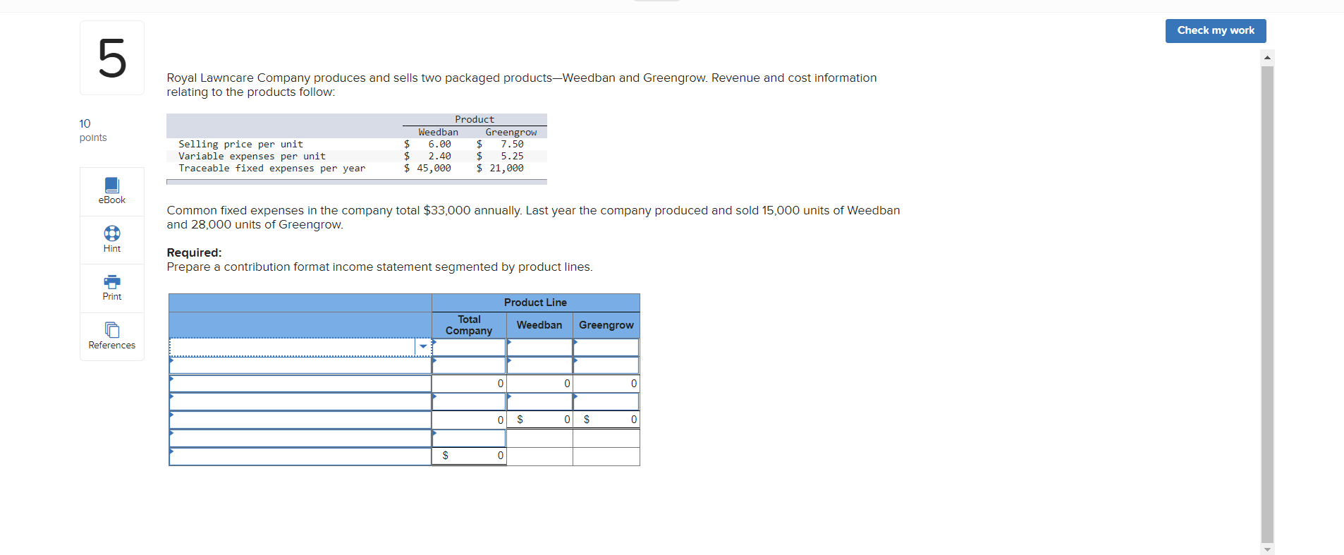 information [The following information applies to the questions displayed below.) Part 1