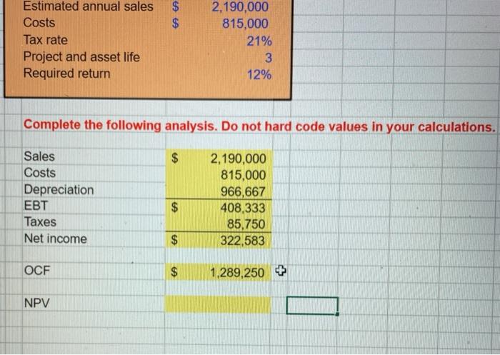 Quad Enterprises is considering a new three-year expansion project that requires an