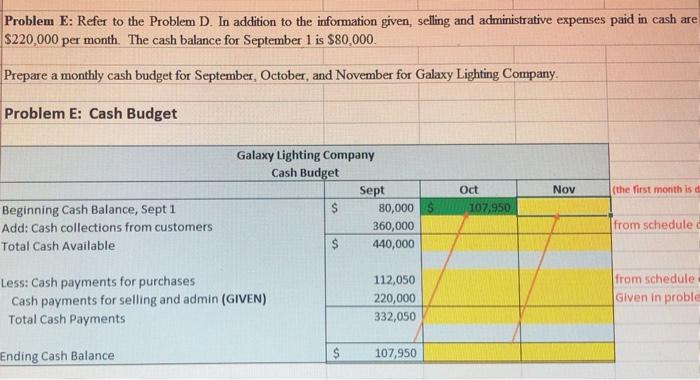  Problem E: Refer to the Problem D. In addition to the