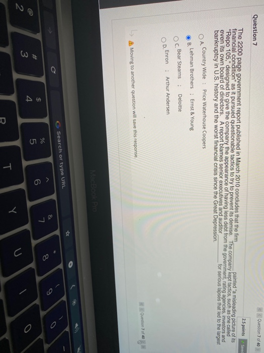 OD. NASDAQ Moving to another question will save this response. MacBook Pro