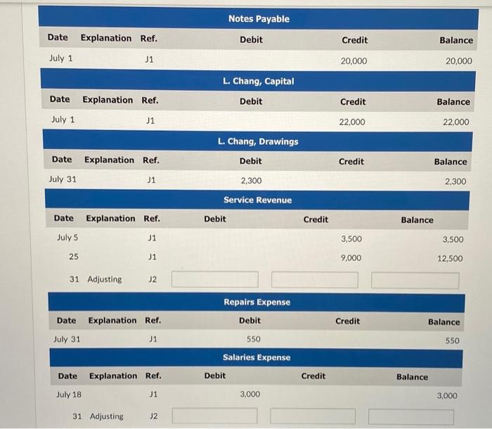 on account Paid $3,000 for employee salaries. Billed customers $ 9,000 for