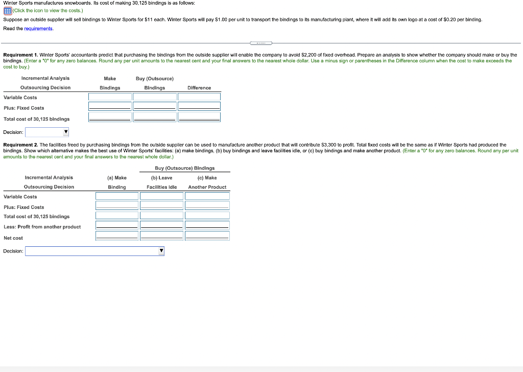 .. Cost per pair ($241,000 - 30,125) $ 8.00 Print Done Requirements