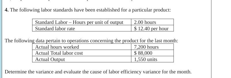 Plz show all work normal dont use the excel. 4. The